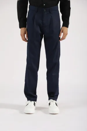 STRAIGHT FIT PANTS Stretch Waist