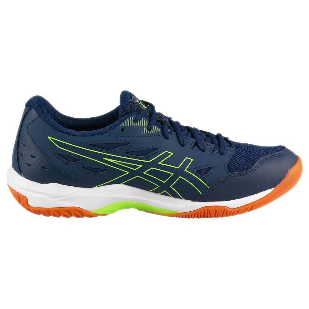 Asics Men's Gel-Rocket 11 - Blue Expanse/Safety Yellow Comfort Cushion