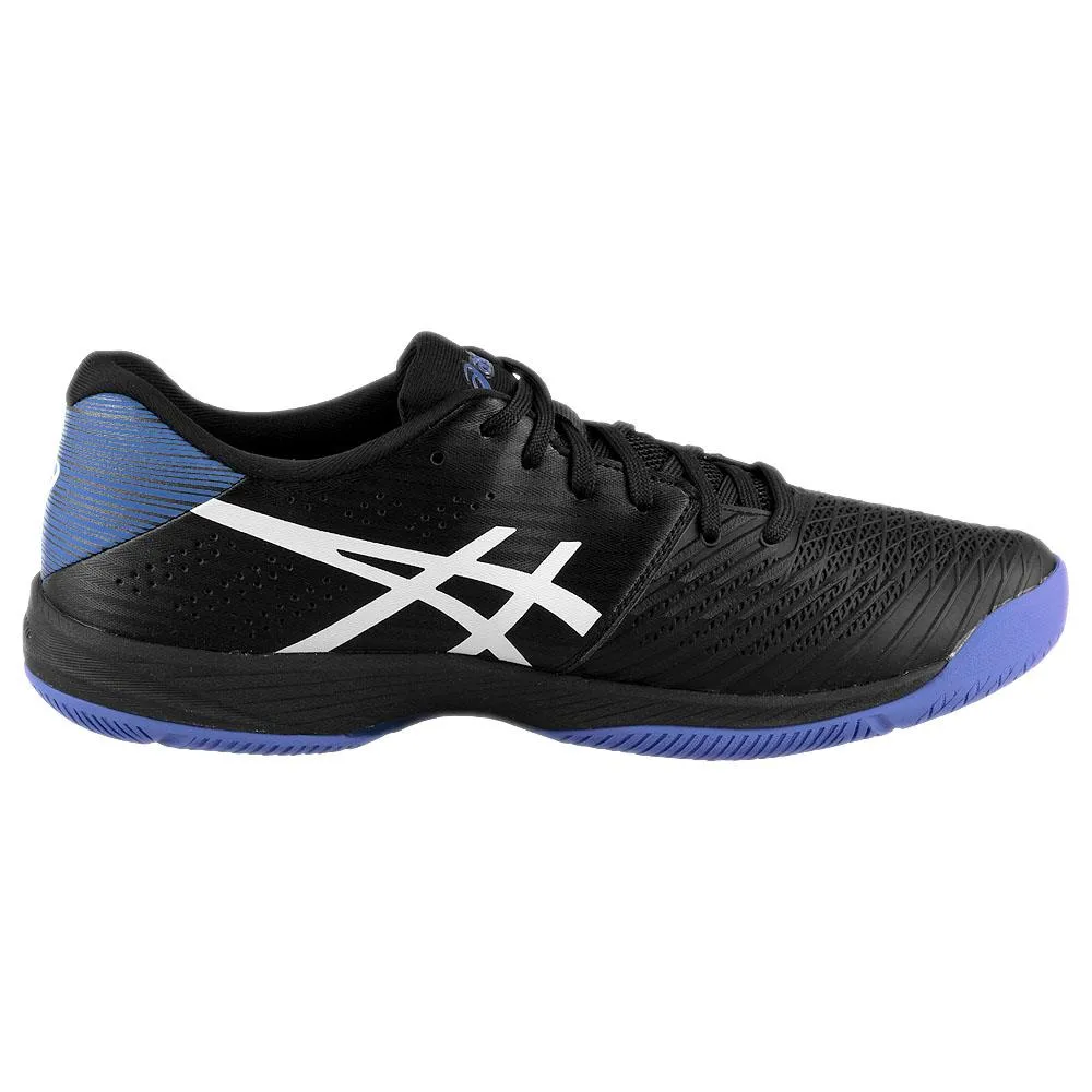 Anti   Fatigue Comfortable Padding Asics Men's Solution Swift FF - Black/Sapphire