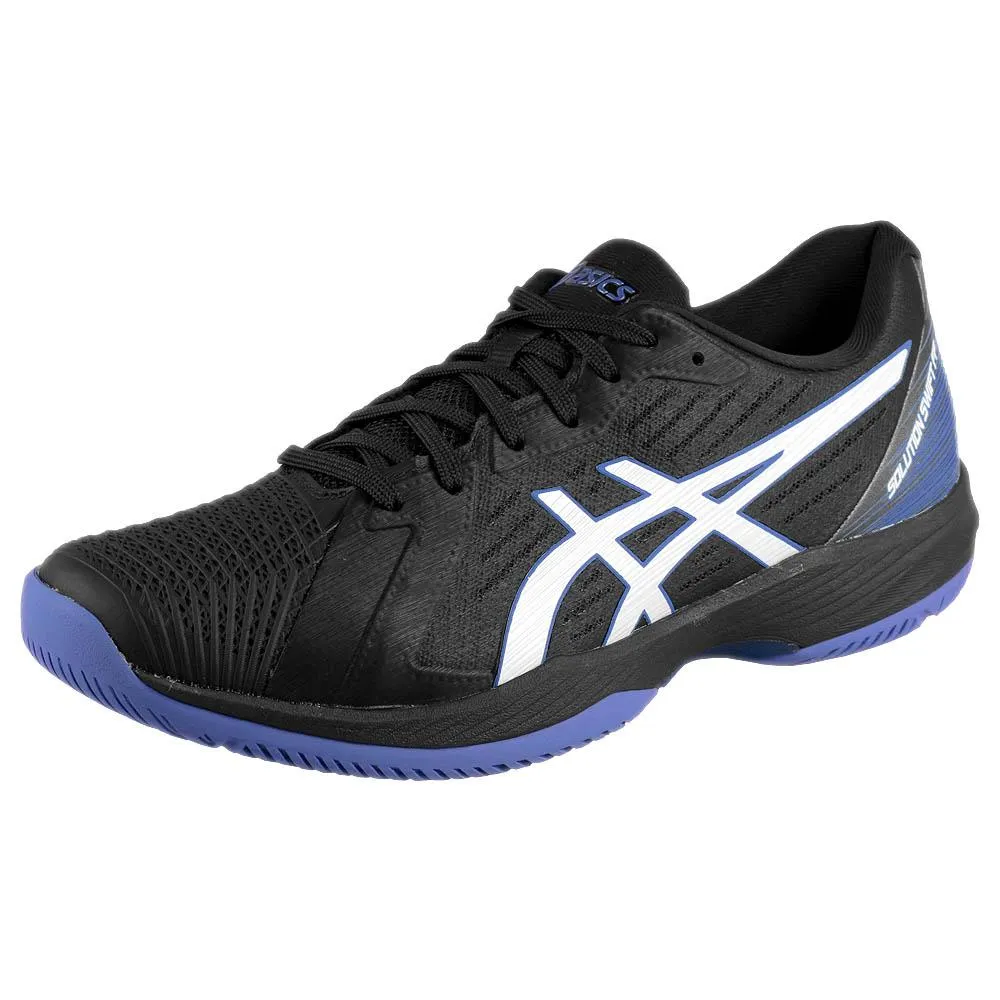 Asics Men's Solution Swift FF - Black/Sapphire Anti   Slip Feature