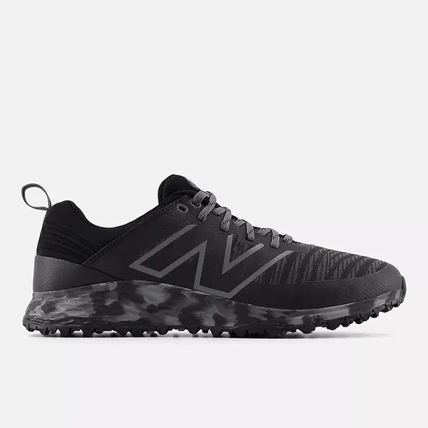 Flexible Fit Frequent Travelers French Soft New Balance Fresh Foam Contend V2 SL Golf Shoe ?C Black
