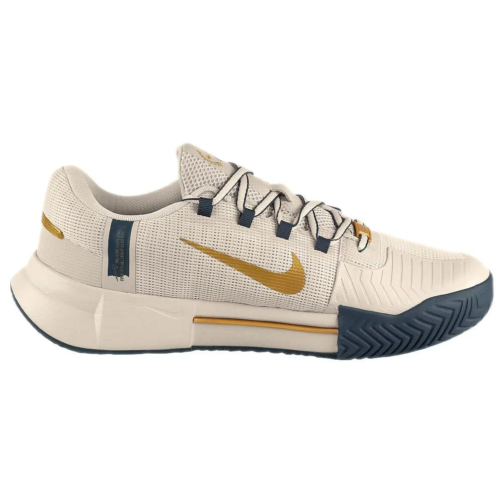 Comfortable Design Energy return Nike Men's Air Zoom GP Challenge 1 - Premium - Sand Drift/Metallic Gold