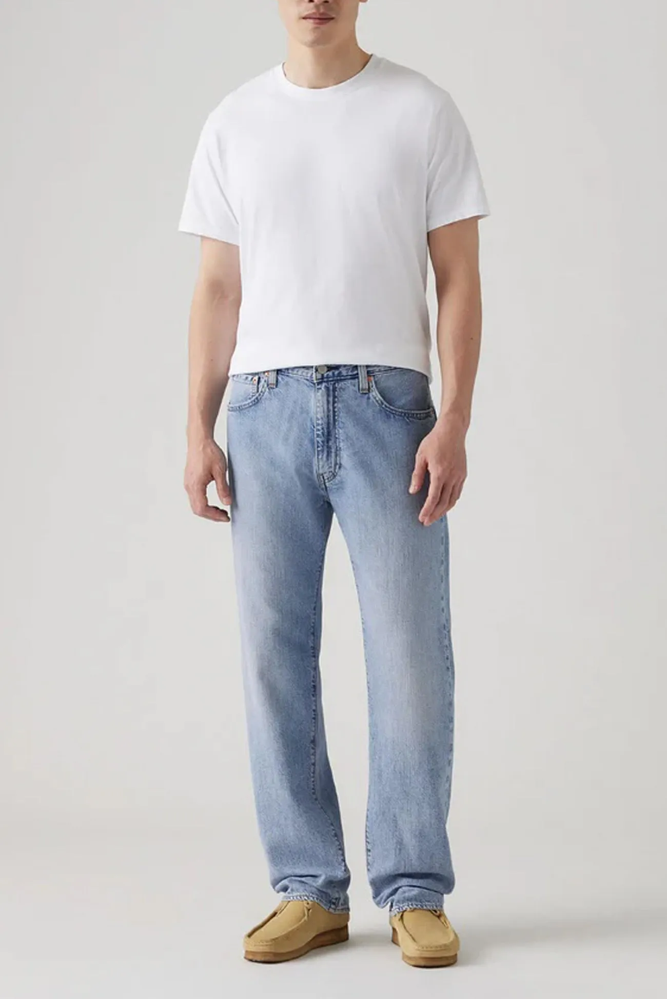 555 Relaxed Straight Jean Call Me Again Light Weight Four Way Stretch Fabric Everyday Look