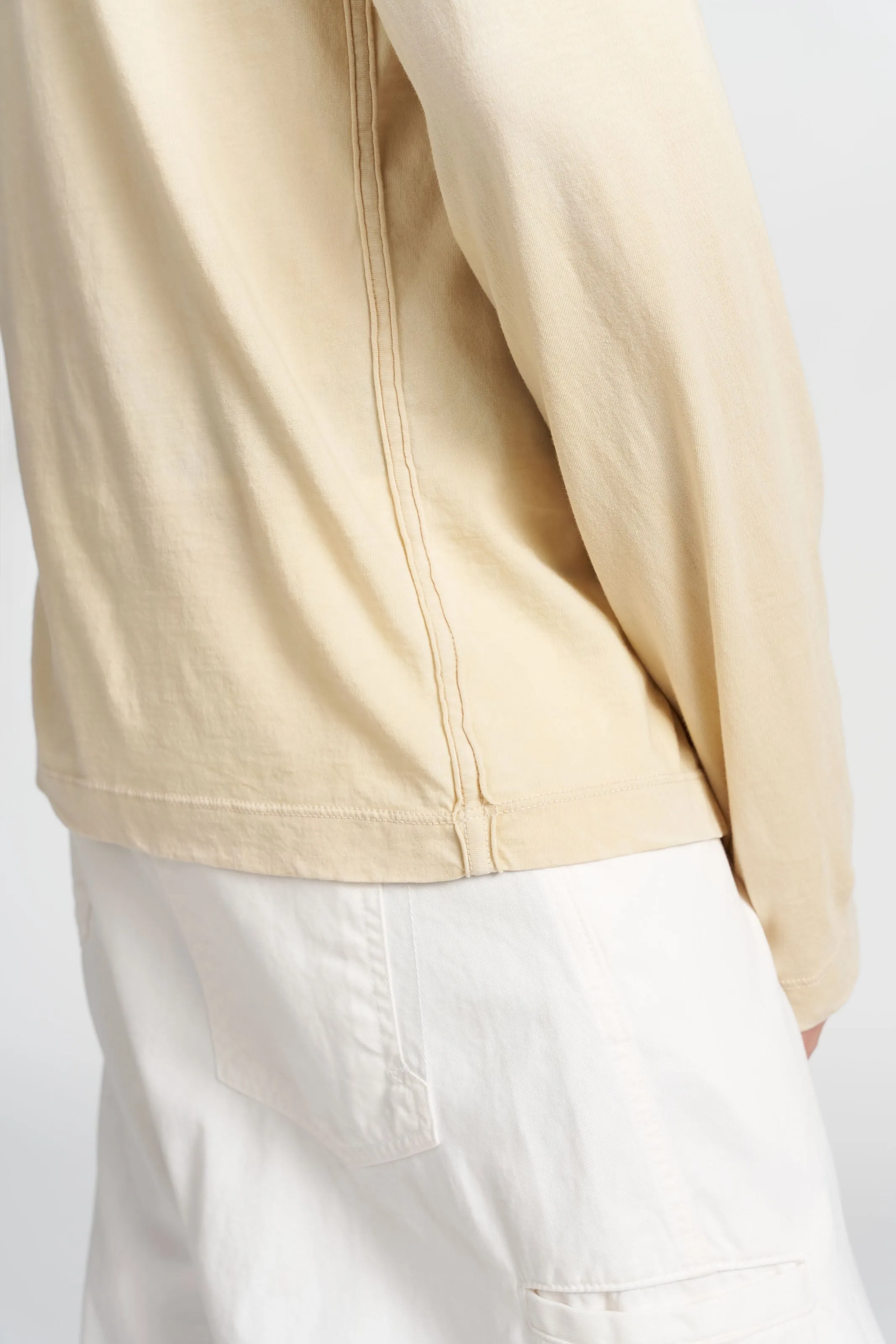 Classic Crew Long Sleeve Shirt Fashion Layering