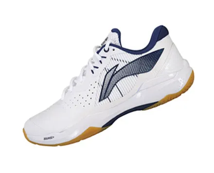 Built For Motion Li Ning Lei Ting Indoor Court Shoe Unisex [White/Blue] AYAS018-5
