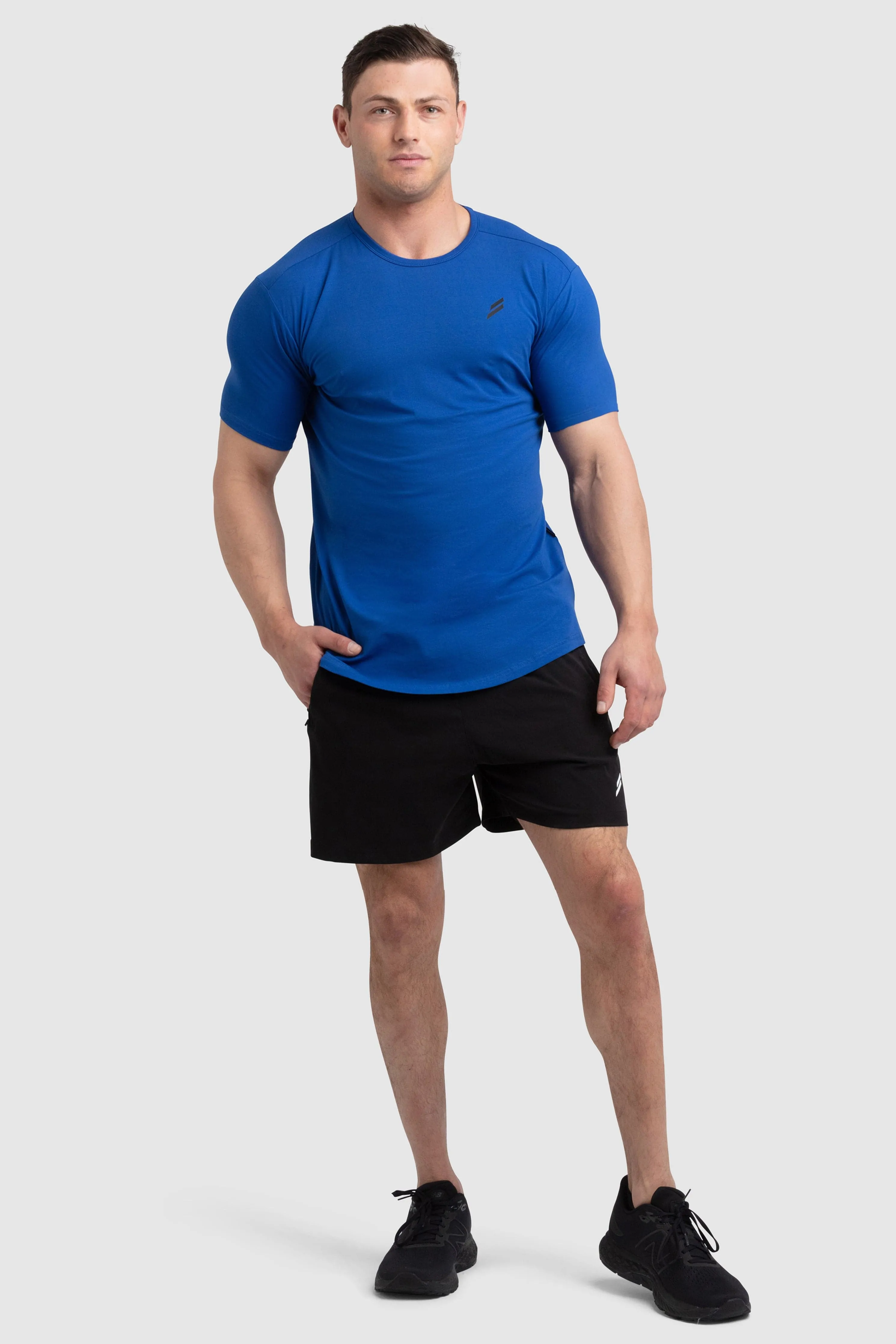 Mark Drop Tee V3 - Olympian Blue Cozy Vibe