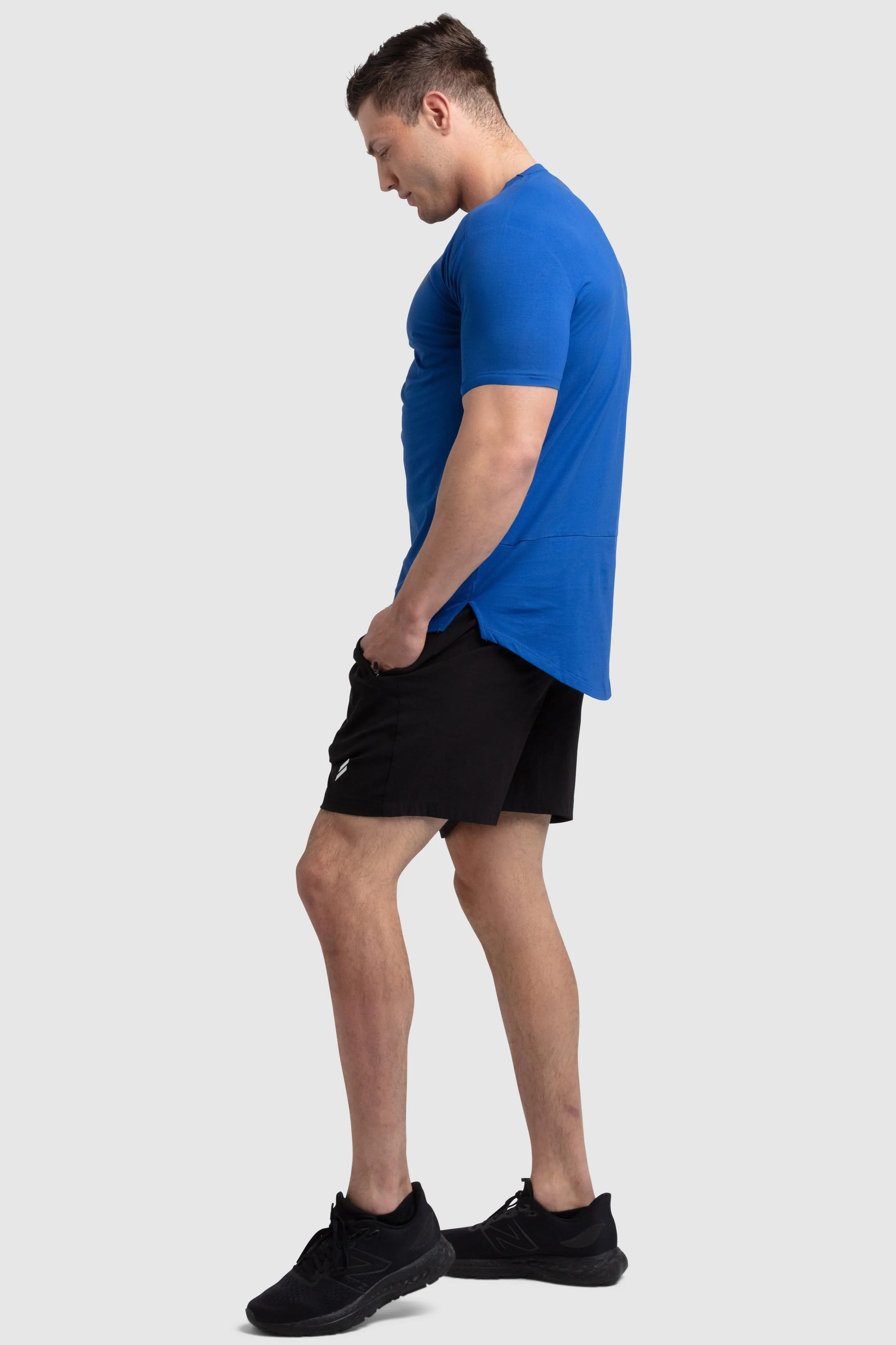 Mark Drop Tee V3 - Olympian Blue Soft Comfort Wear