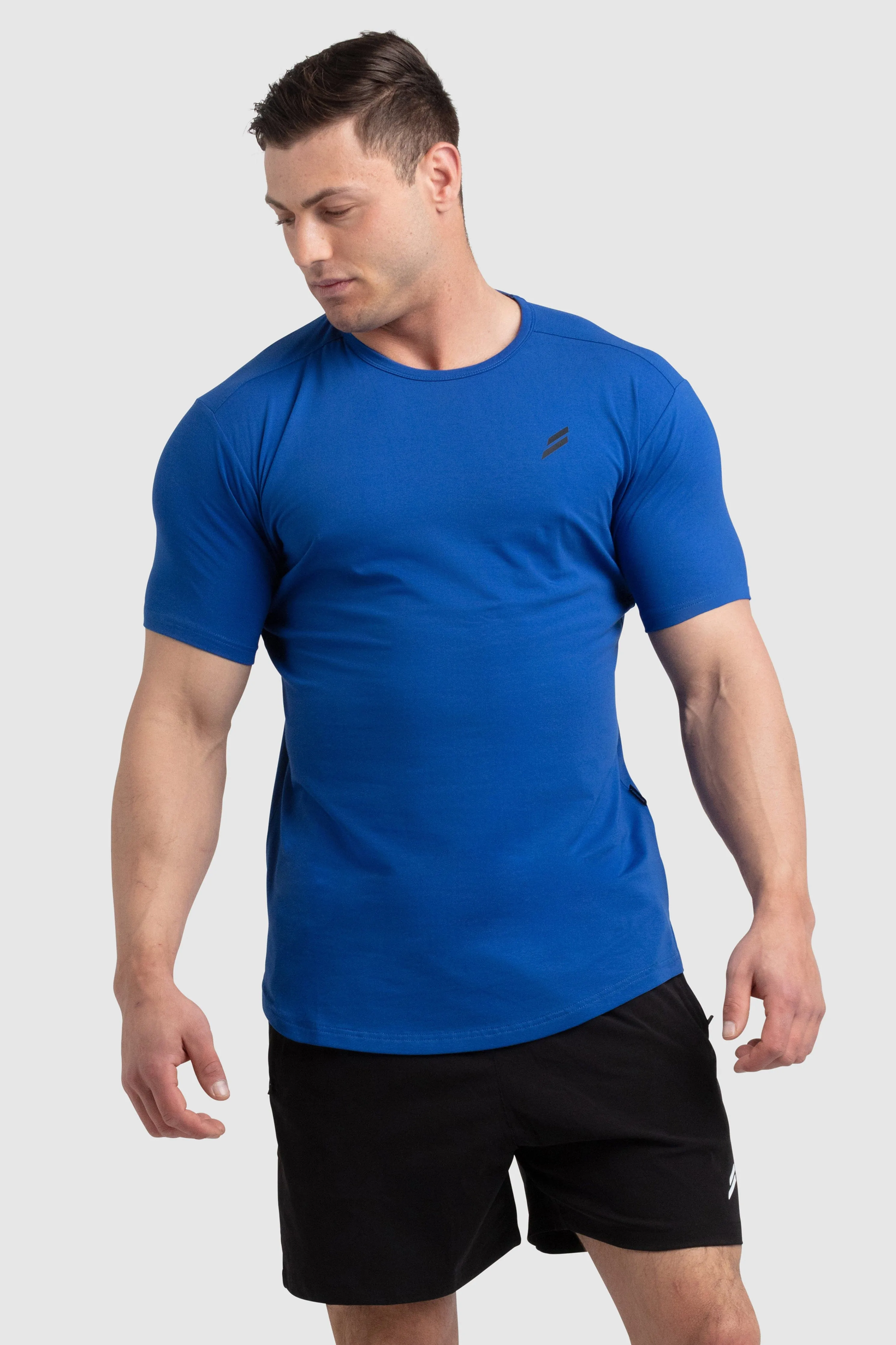 SkinFriendlyFibers Essential Comfort Mark Drop Tee V3 - Olympian Blue