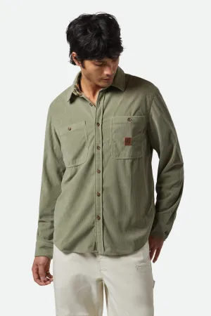 All-Season Comfort Daily Style The Field Corduroy Overshirt Military Olive