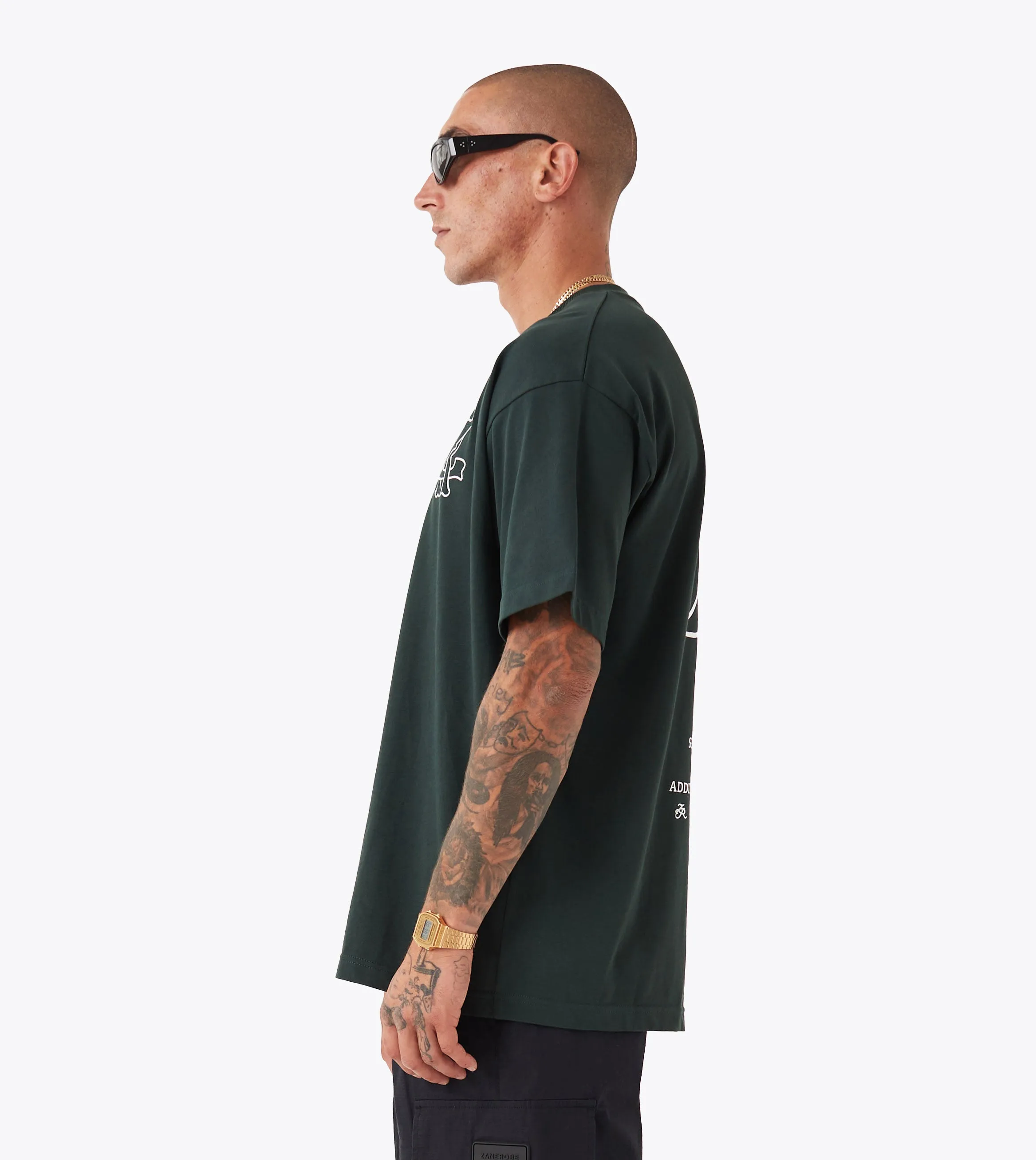 ZR Monogram Box Tee Forest Outdoor Sports