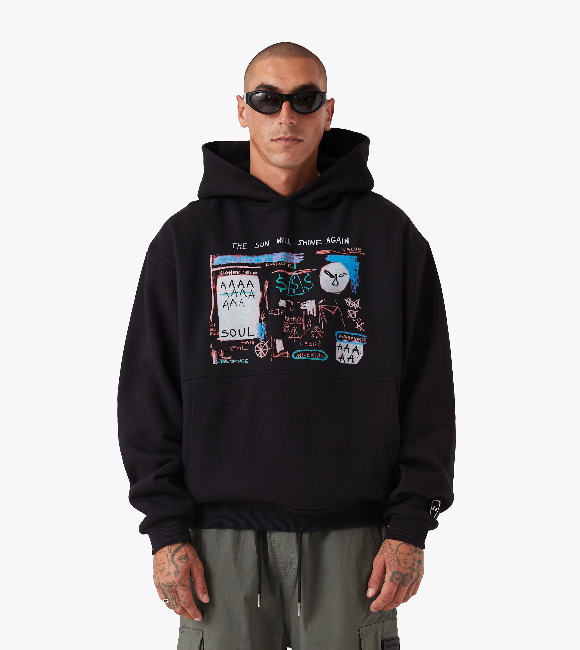 Musonga Box Hood Black Gym Essential