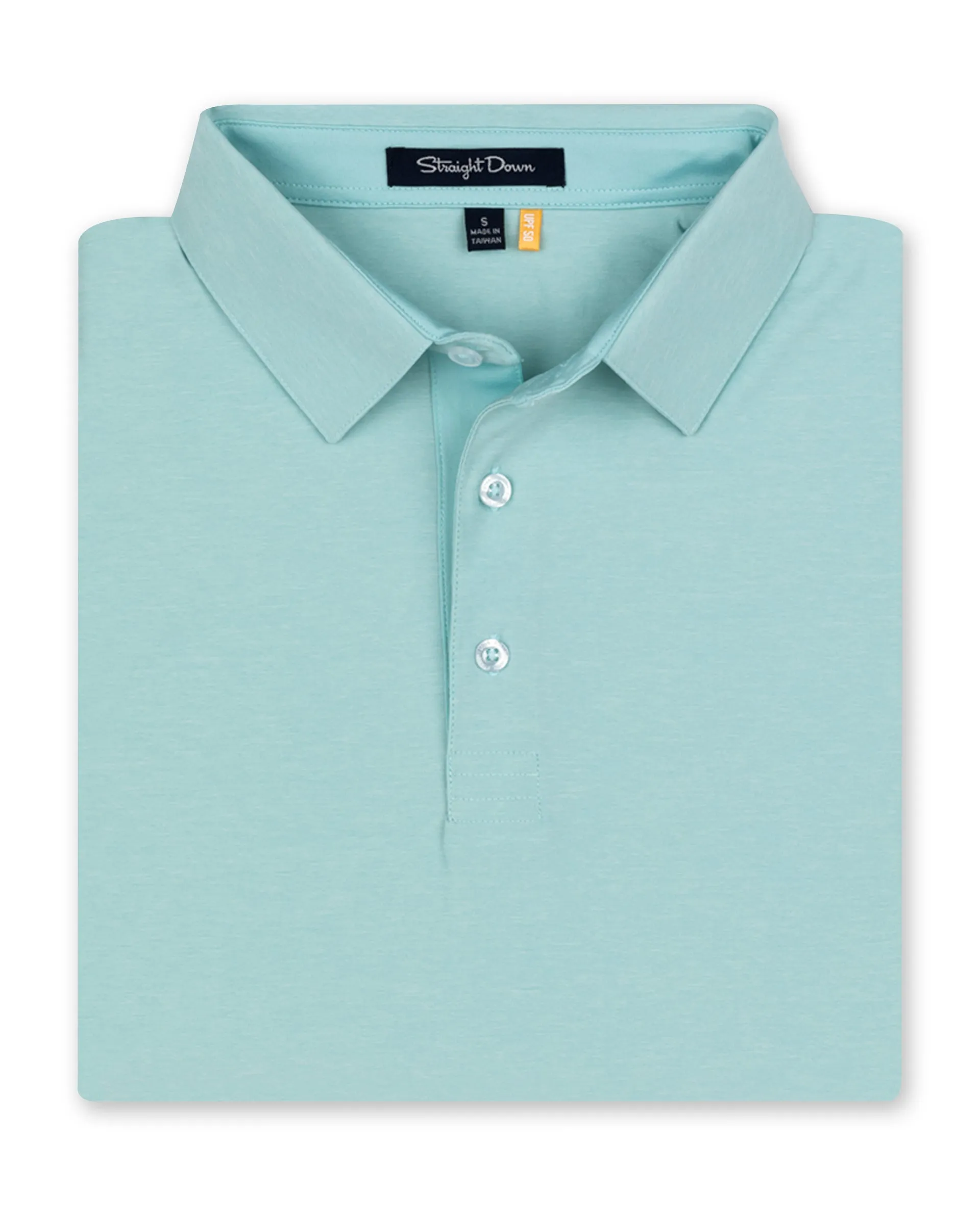 Miramar Polo - Green Stone Seamless Side Panels