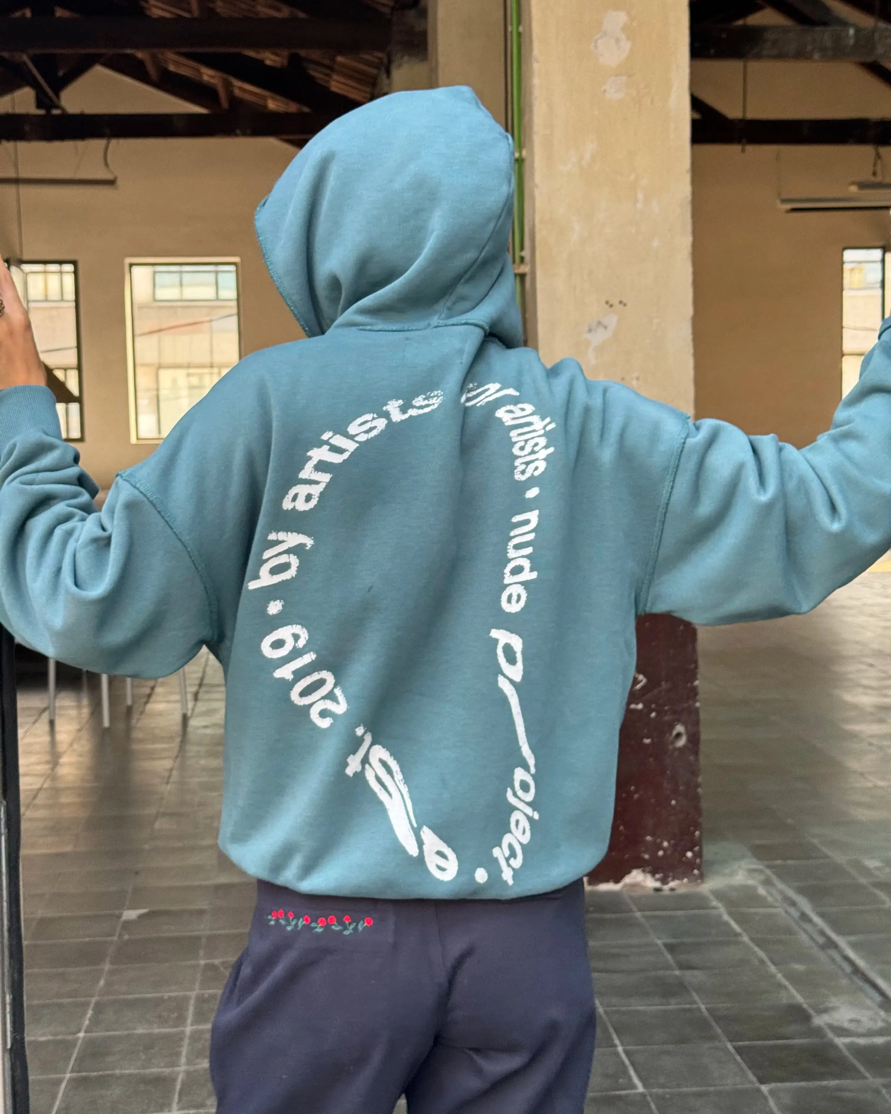 Modern Active Gallery Hoodie Green