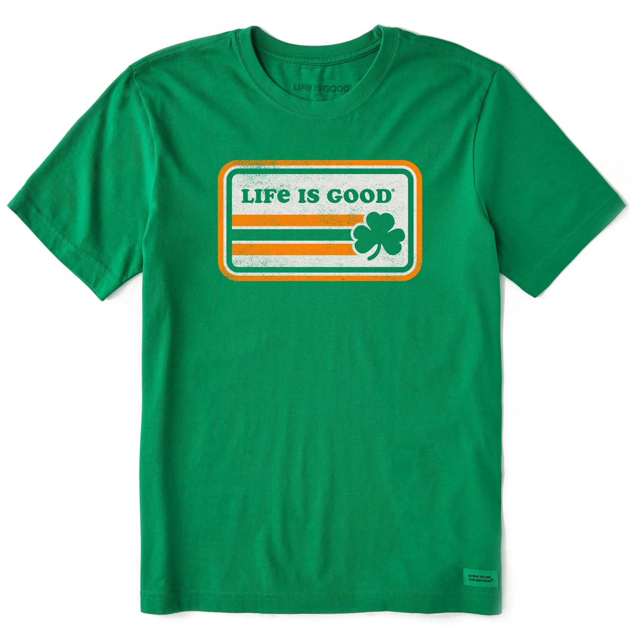 Functional Fashion Fit Flex Men's Stripe Clover Short Sleeve Crusher Tee