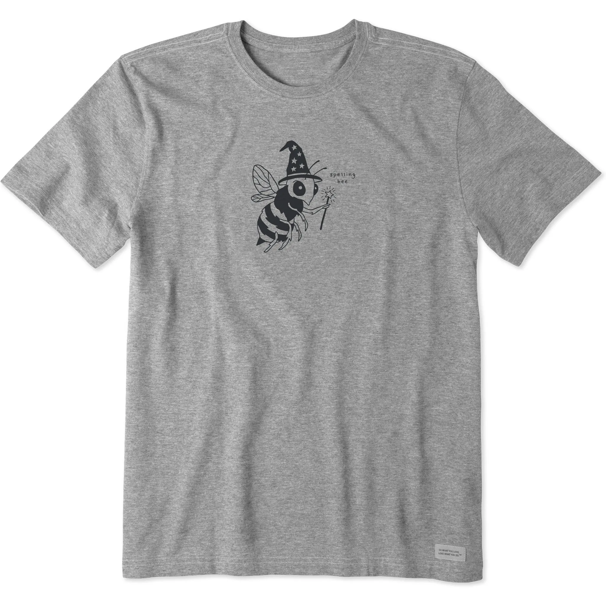 Casual Chic Look Vintage Style Men's Spelling Bee Short Sleeve Tee