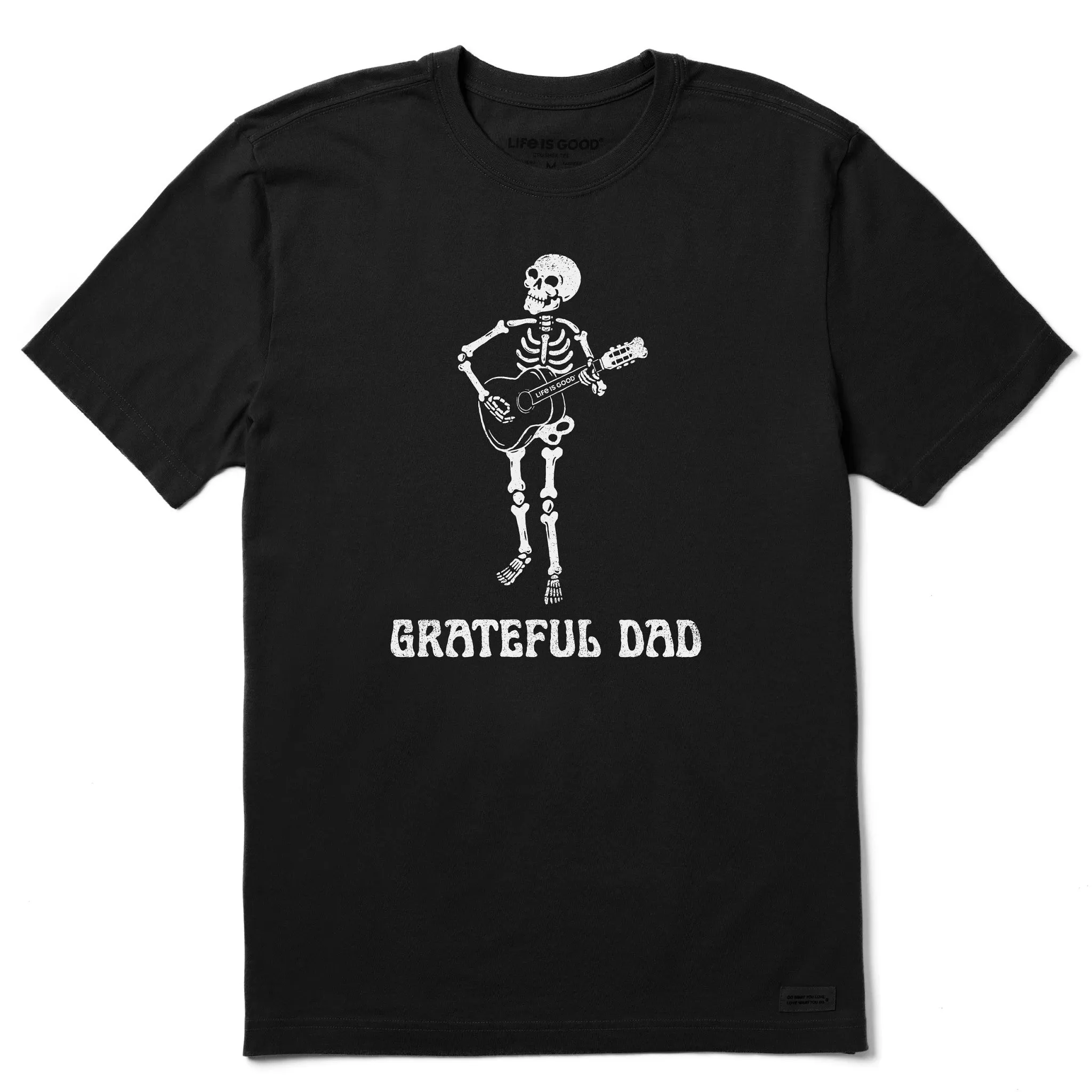 Men's Grateful Dad Guitar Short Sleeve Crusher Tee birthday party BreathableFabric