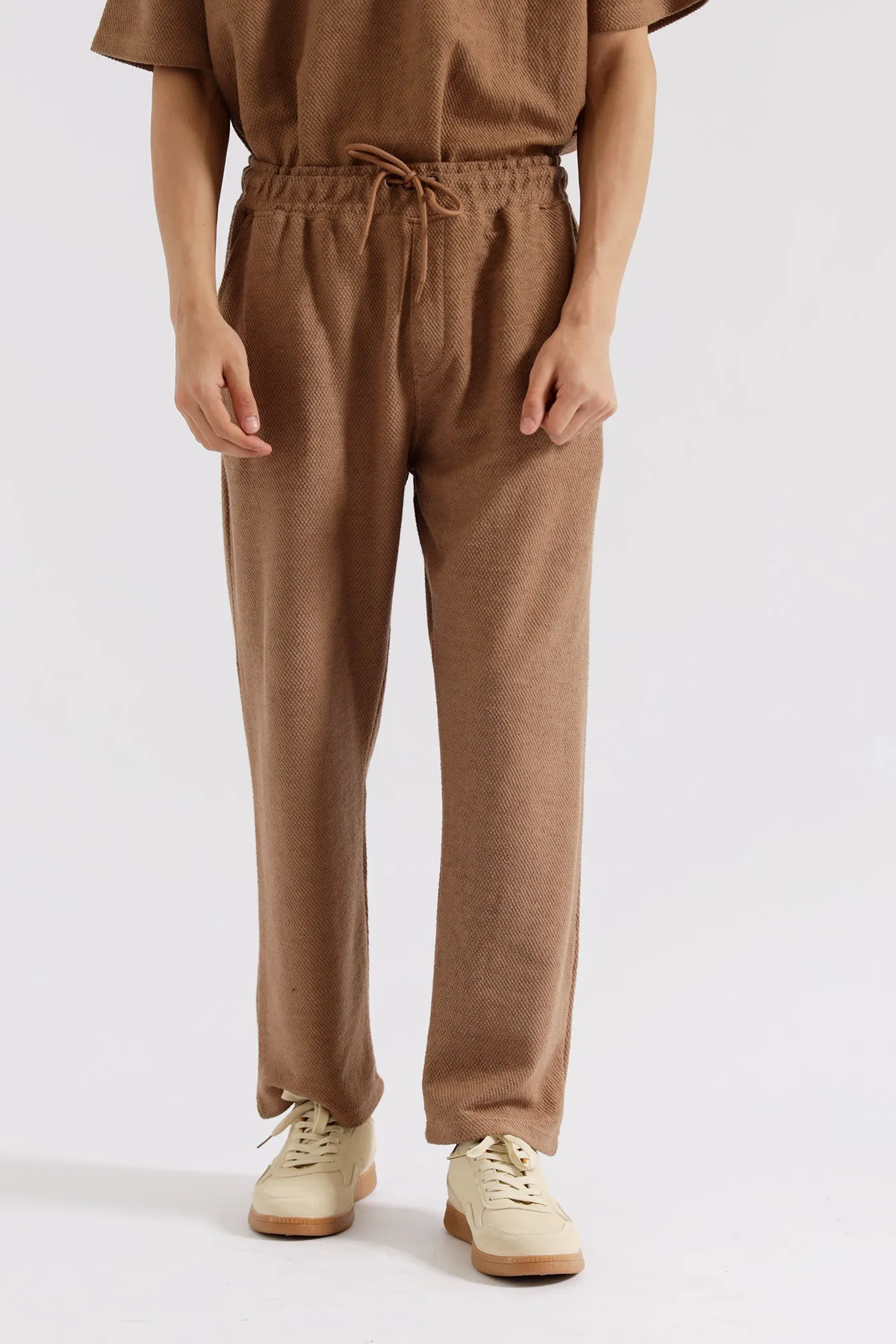 Active Appeal BAGGY FIT TEXTURED TROUSER