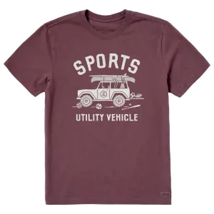 Men's Sports Utility Vehicle Short Sleeve Crusher Tee Perfect Comfort