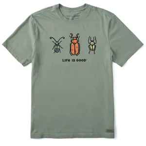 Comfy Choice Men's Three Bugs Short Sleeve Tee