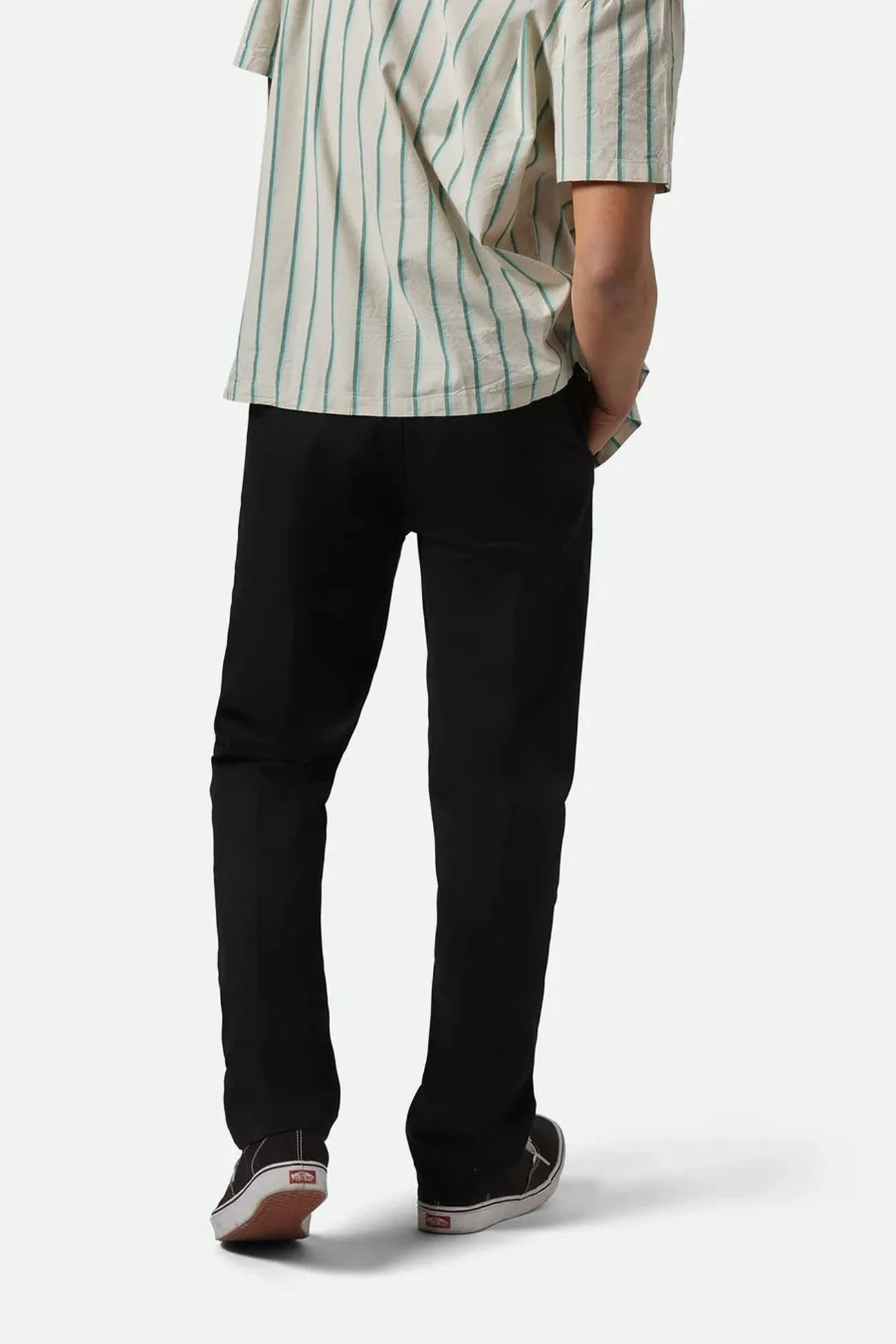 Choice Chino Regular Pant Black Comfortable Fit Look