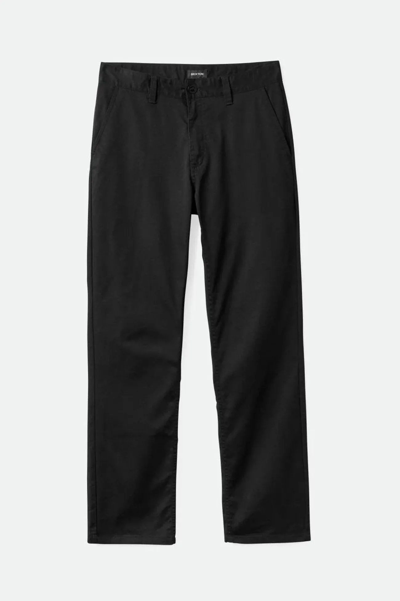 Choice Chino Regular Pant Black Decorative stitching Smart Utility