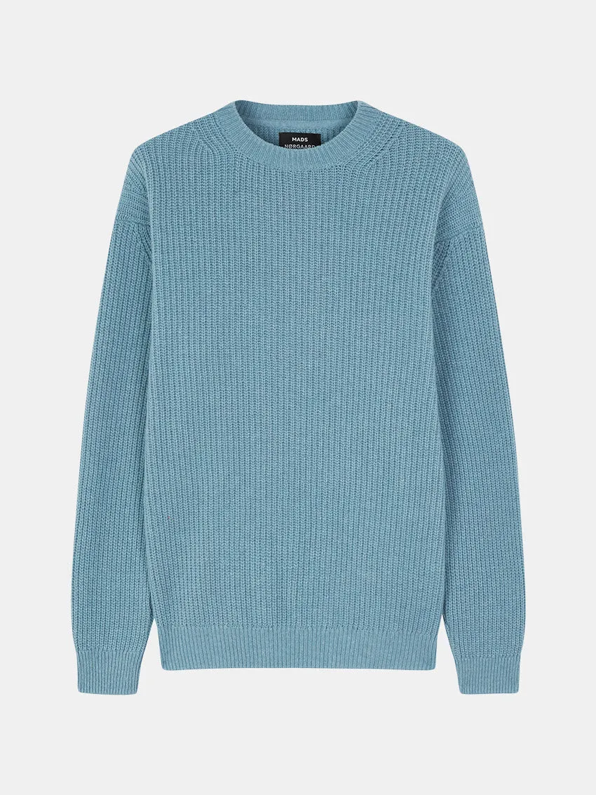 FastDrying Textured Weave Vilhelm Knit Slate