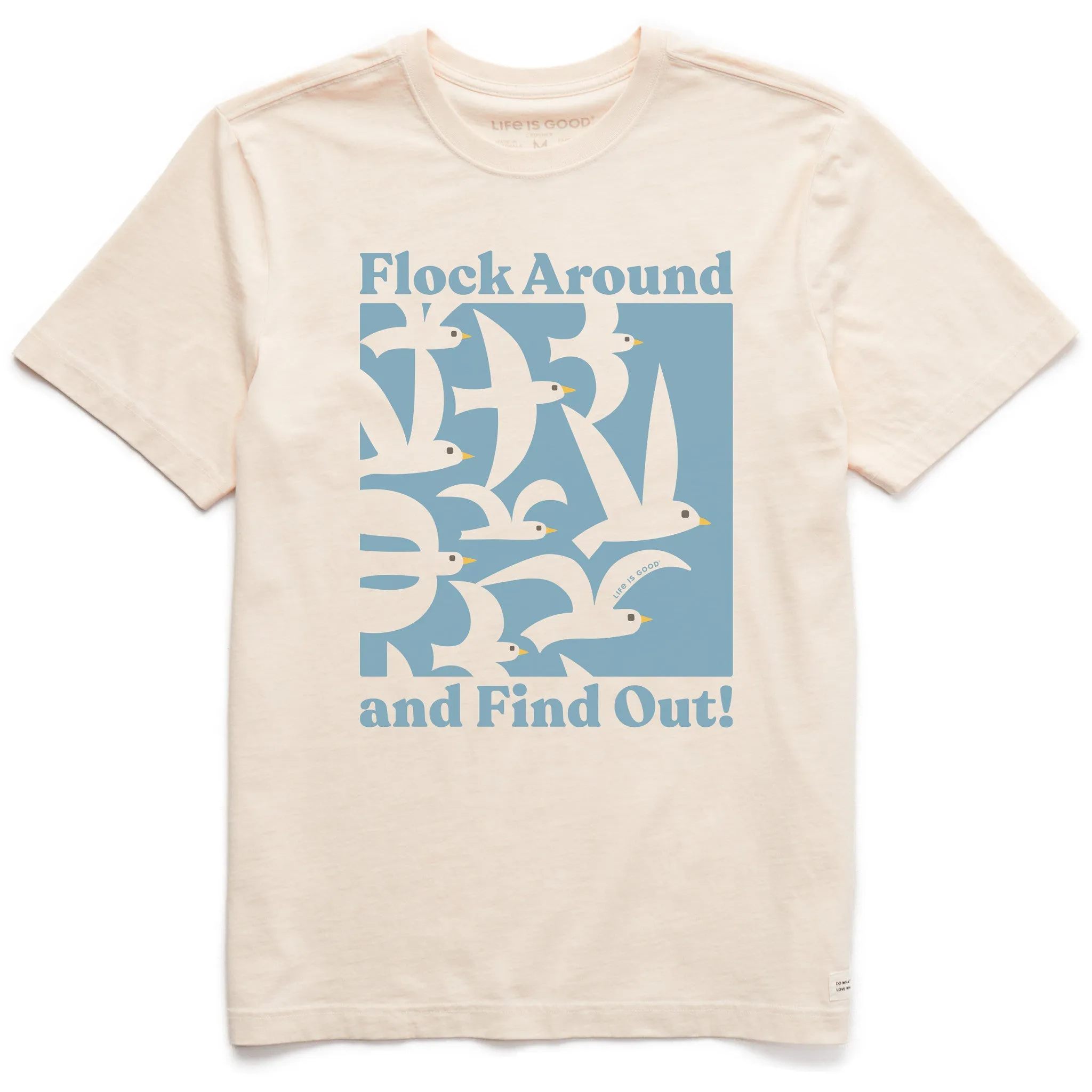 Men's Flock Around and Find Out Short Sleeve Tee Customizable Lightweight Layer