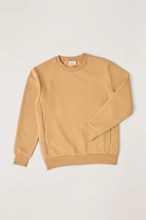Classic Fleece Crew Ochre product pricing