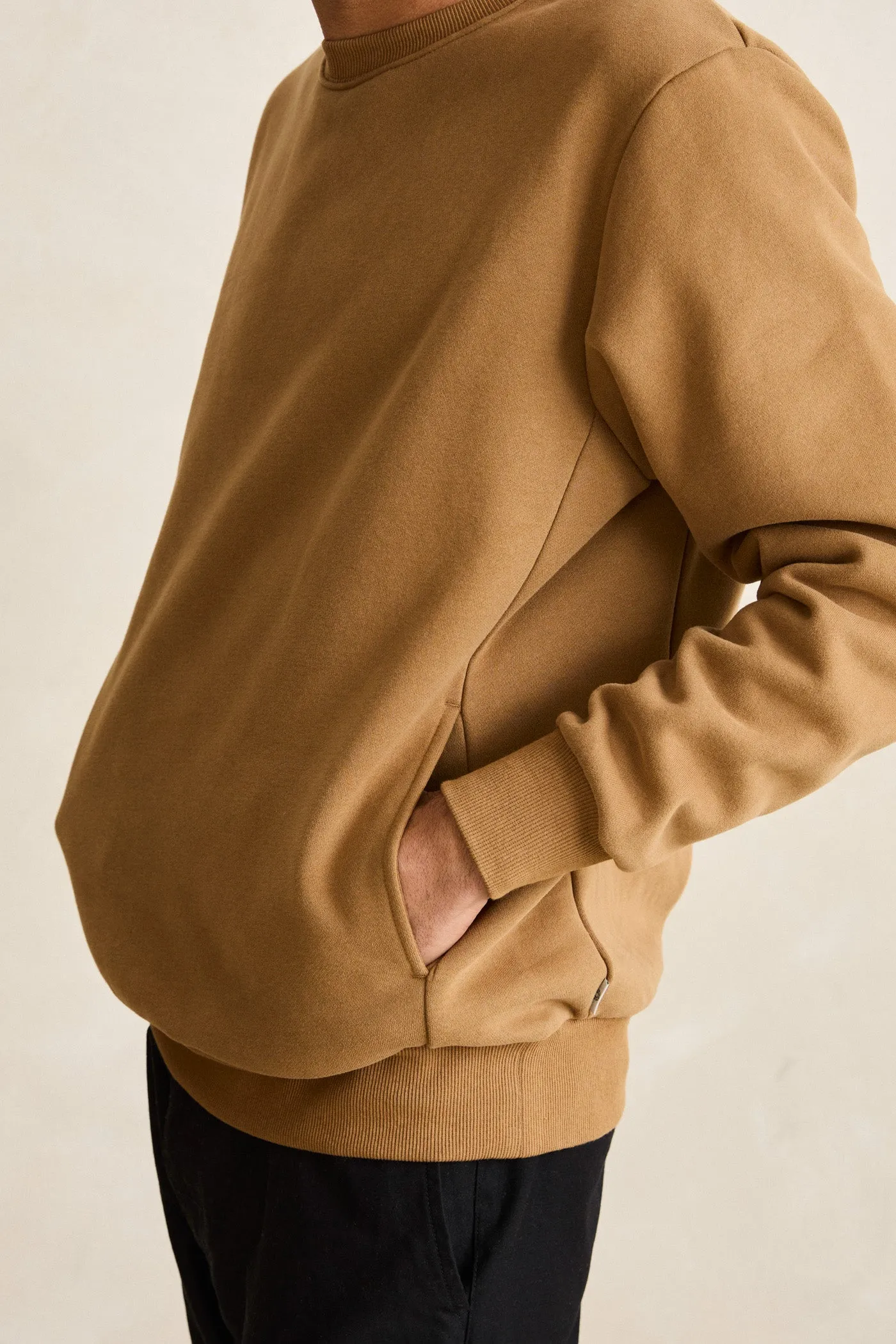 Limited Edition Classic Fleece Crew Ochre