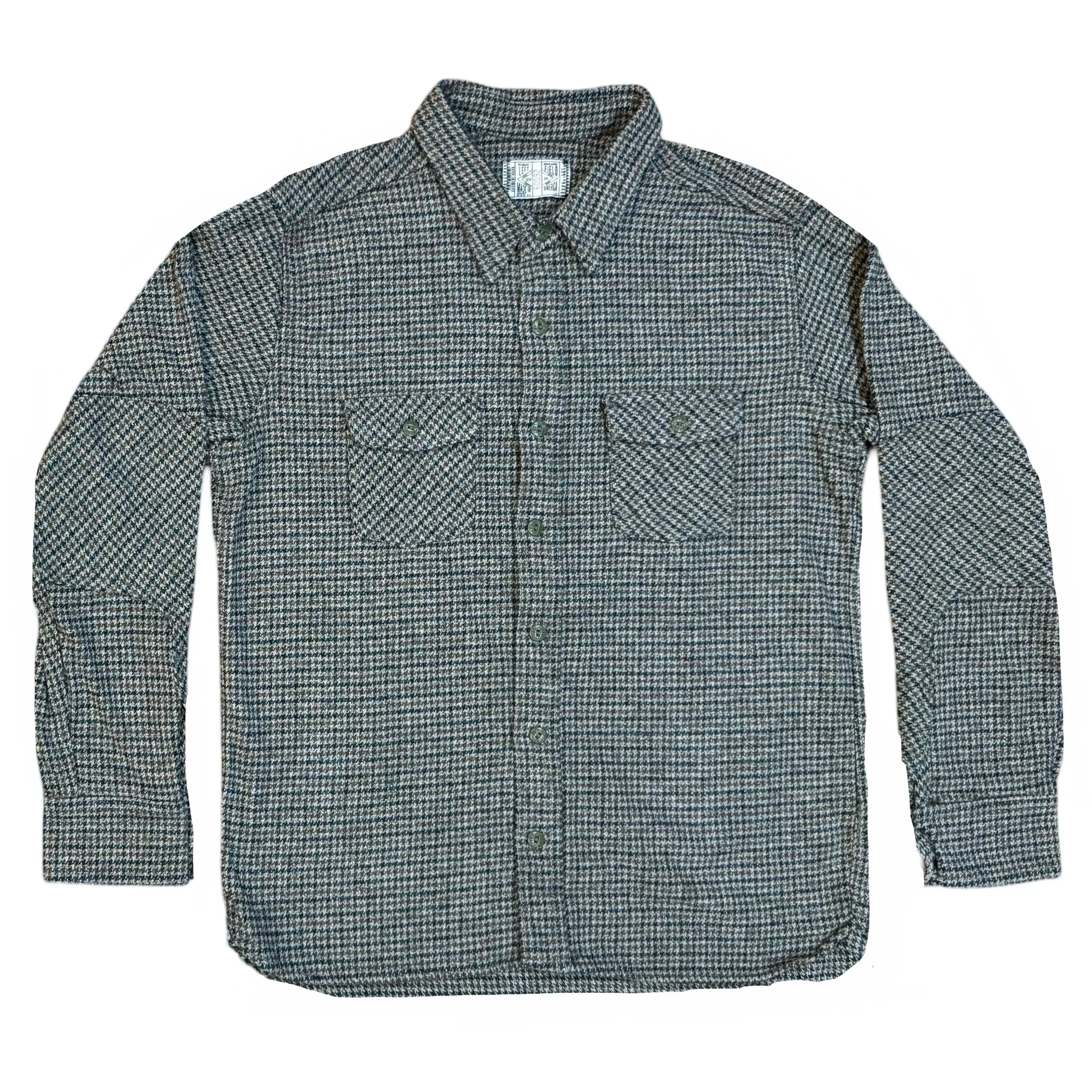 Hypoallergenic Fibers "Grandpa" Japanese cotton Flannel Dustbowl workshirt