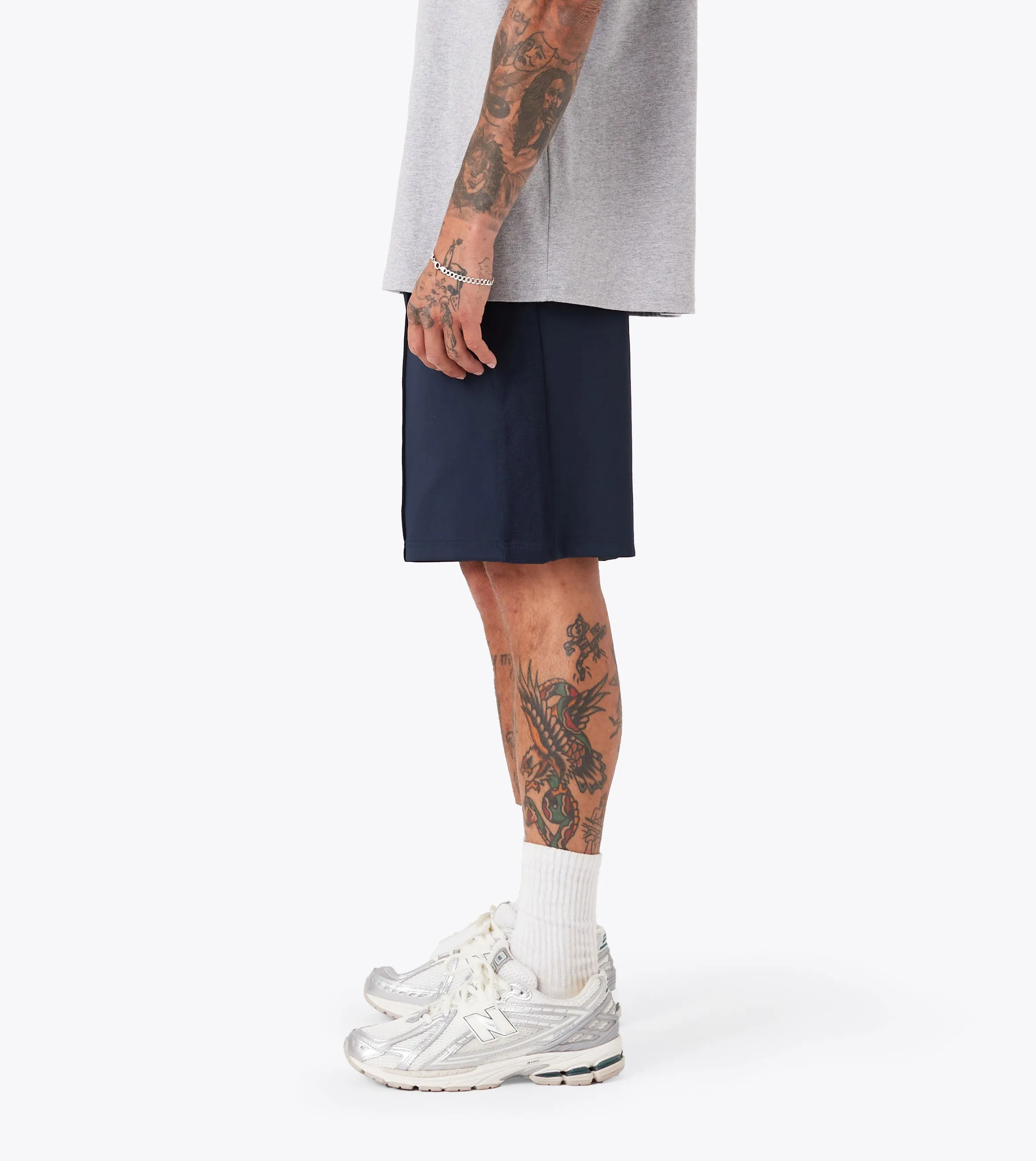 ZR Football Short Indigo Effortless Look