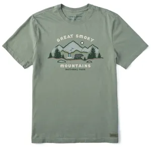 Men's Smoky Mountains Vista Short Sleeve Tee Beach relaxation