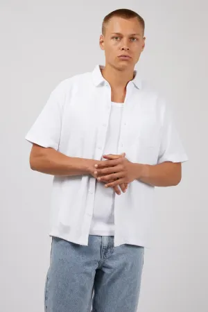 Cove Short Sleeve Shirt White Summer Comfort Quick Fit Wear