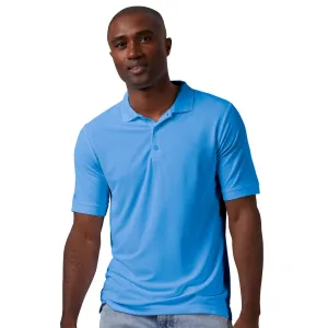 Antigua: Men's Essentials Short Sleeve Polo - Columbia Blue Legacy Pique 104271 Easy Fit Urban Fashion
