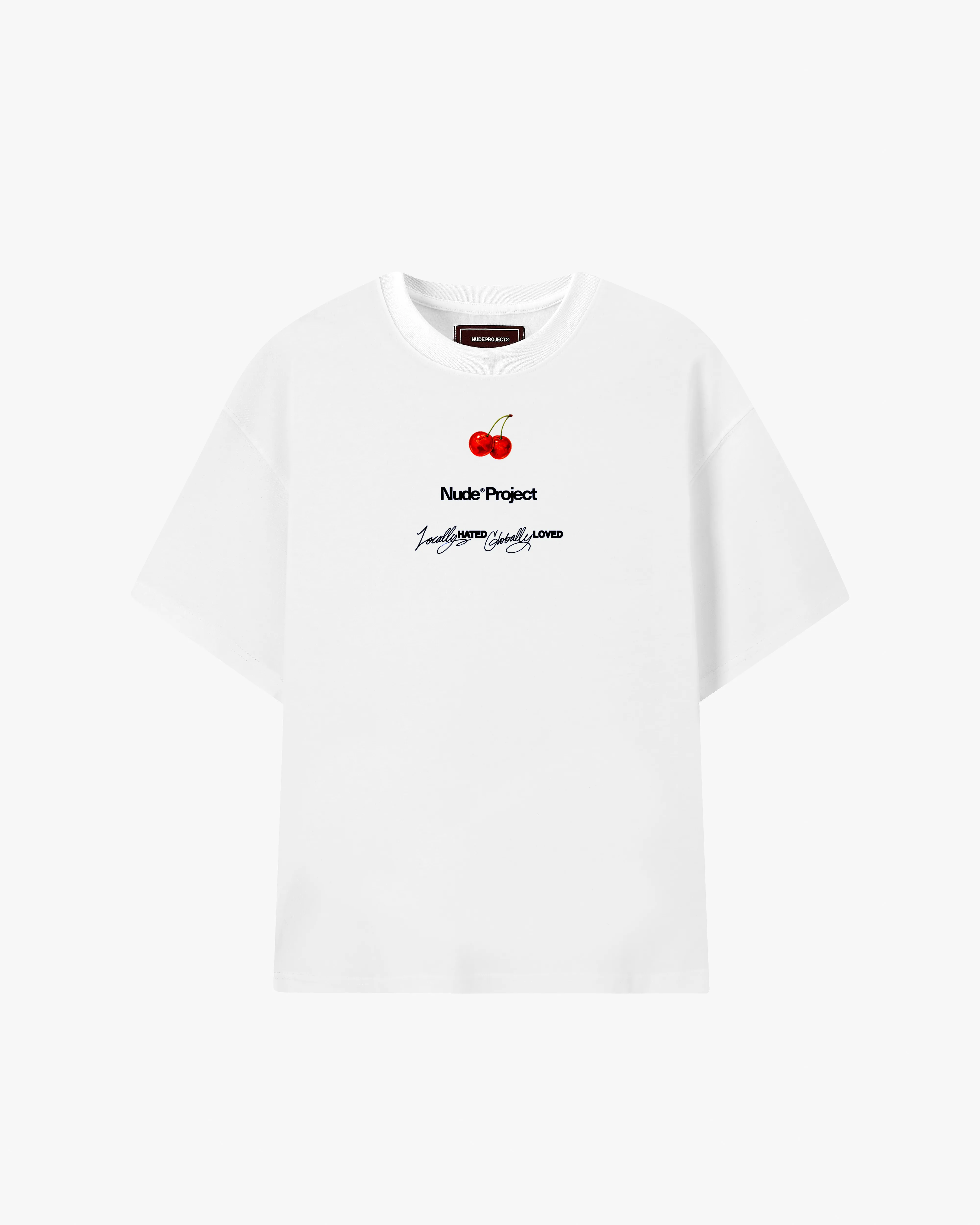 Nude Tour Tee White Comfort Apparel Kids clothing