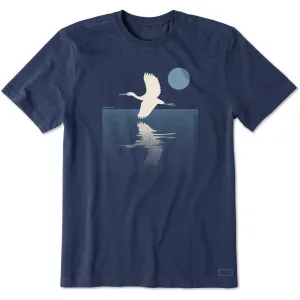 Value for Money Men's Flight Over the Water Short Sleeve Crusher Tee