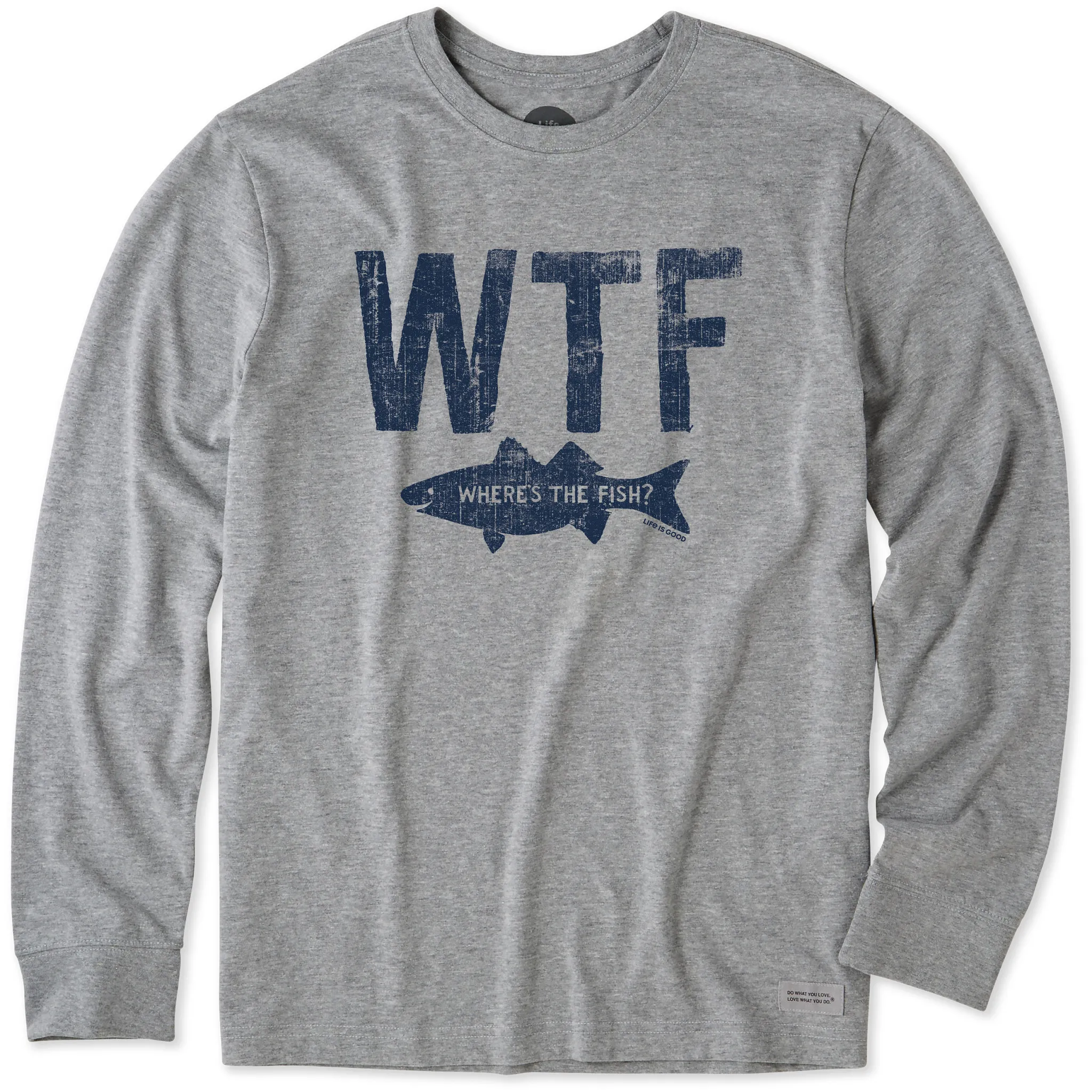 Men's WTF Long Sleeve Crusher Tee Luxury exclusivity