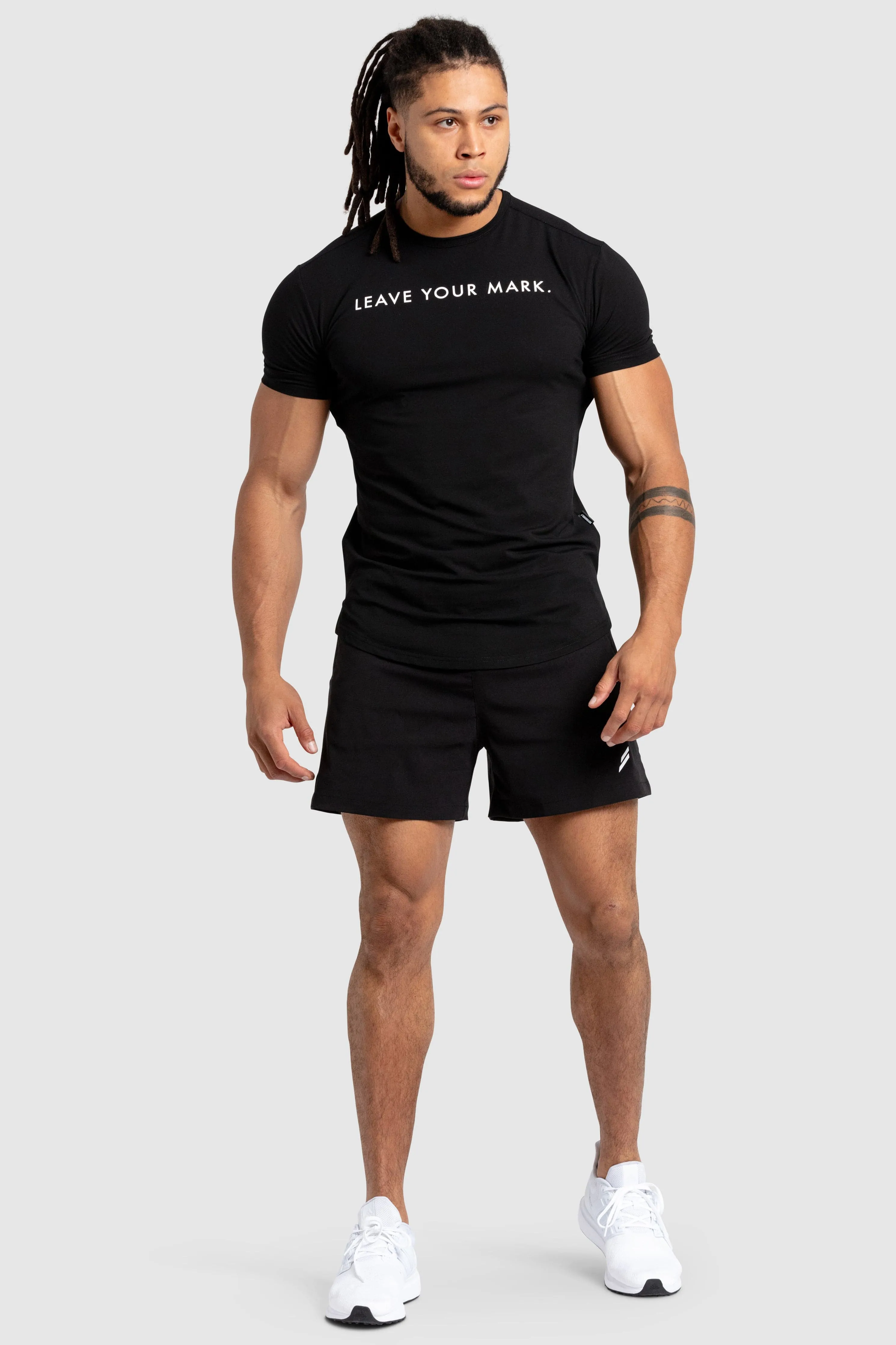 Leave Your Mark Drop Tee - Black Fashion Top