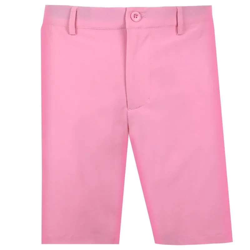 Quick Fit Wear fitness enthusiasts Tattoo Golf: Men's OB ProCool Performance Golf Shorts - Pink