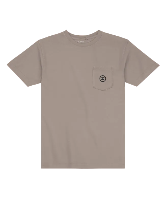 Pocket Otis Tee - Cinder Wrinkle Resistant Material windproof