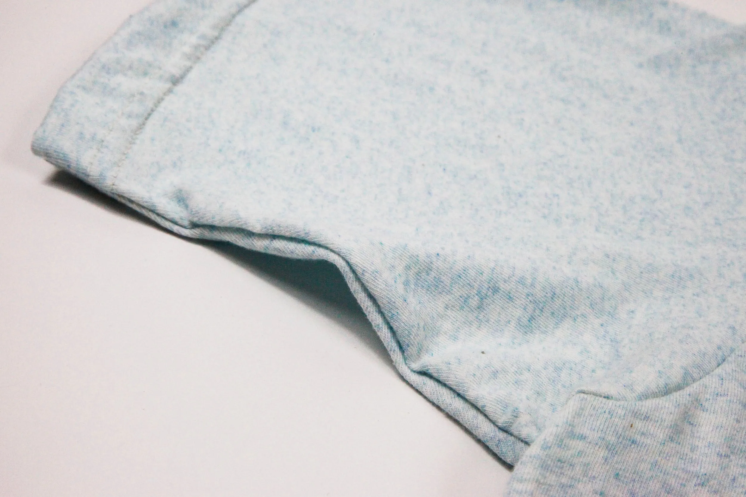 Desert Sky Heather Cotton Crew Tee Tech Mood WaterResistant Coating