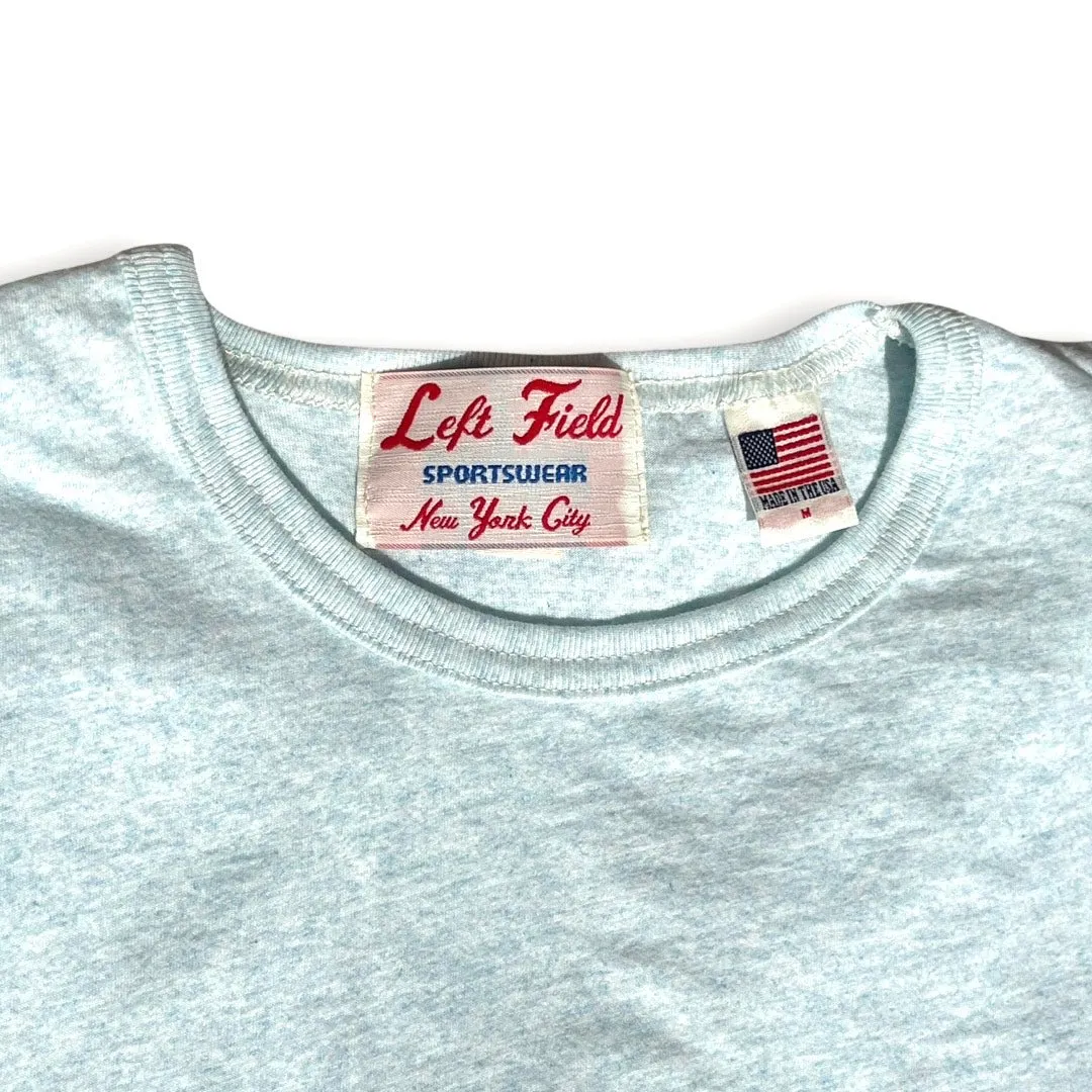 Desert Sky Heather Cotton Crew Tee FormFitting Cut