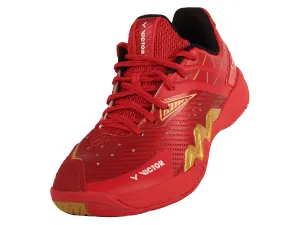 Zone One Quick Catch VICTOR P8500 II D Badminton Shoes [Flame Red]*CLEARANCE*