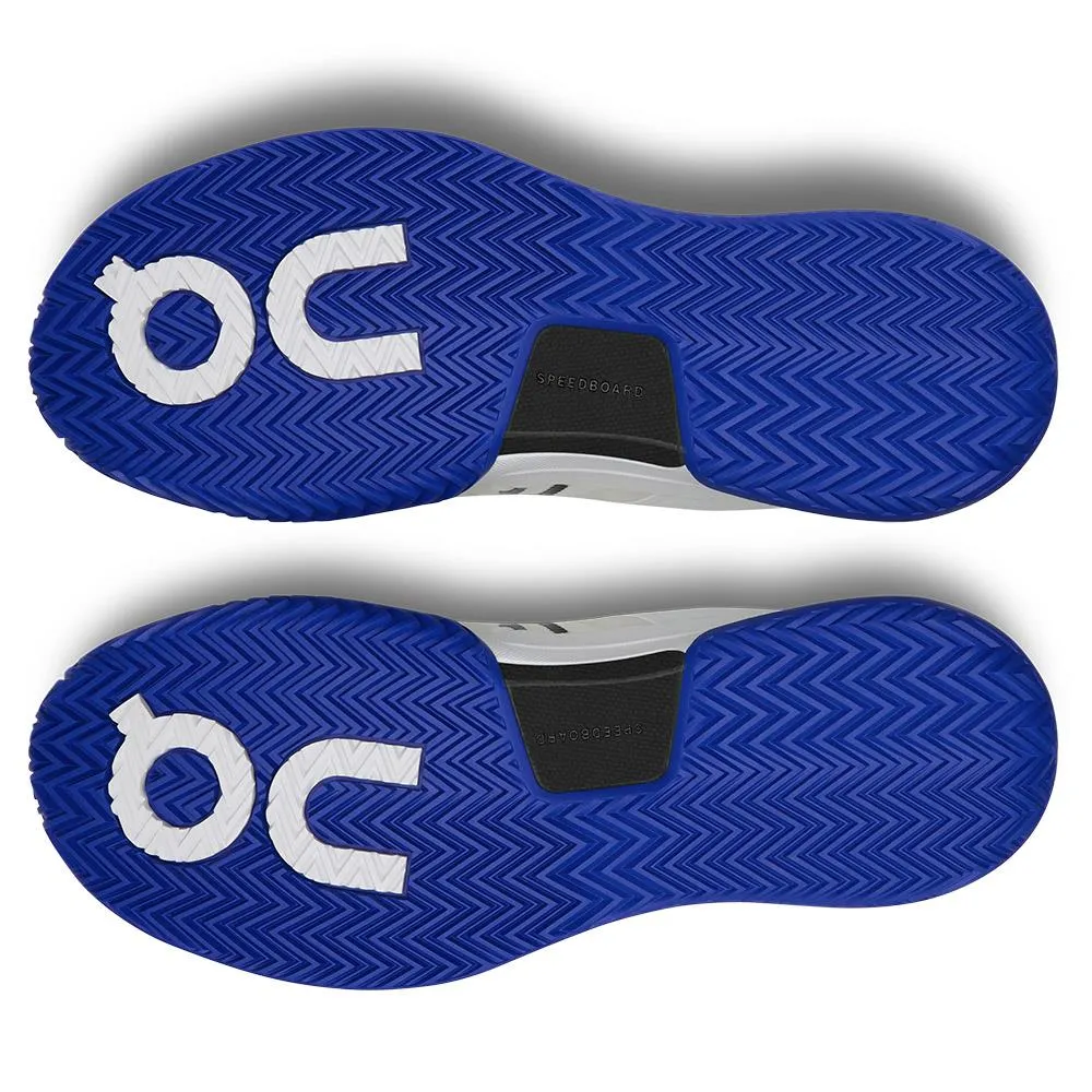 On Men's THE ROGER Pro 2 - White/Indigo High Traction Reinforced toe