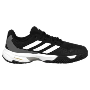 Cushioned Midsole adidas Men's CourtJam Control 3 - Core Black/Cloud White