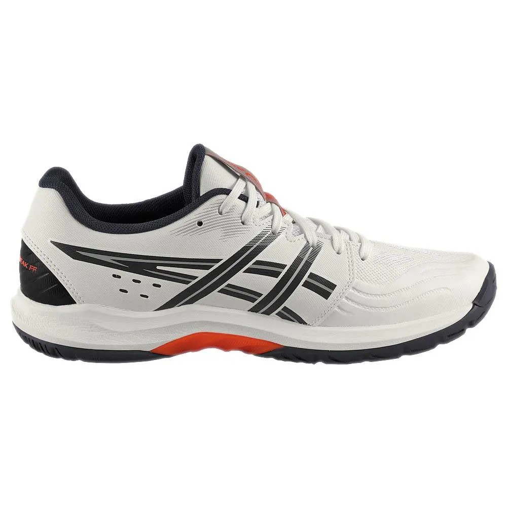 Mesh Upper Asics Men's Powerbreak FF - White/Nova Orange