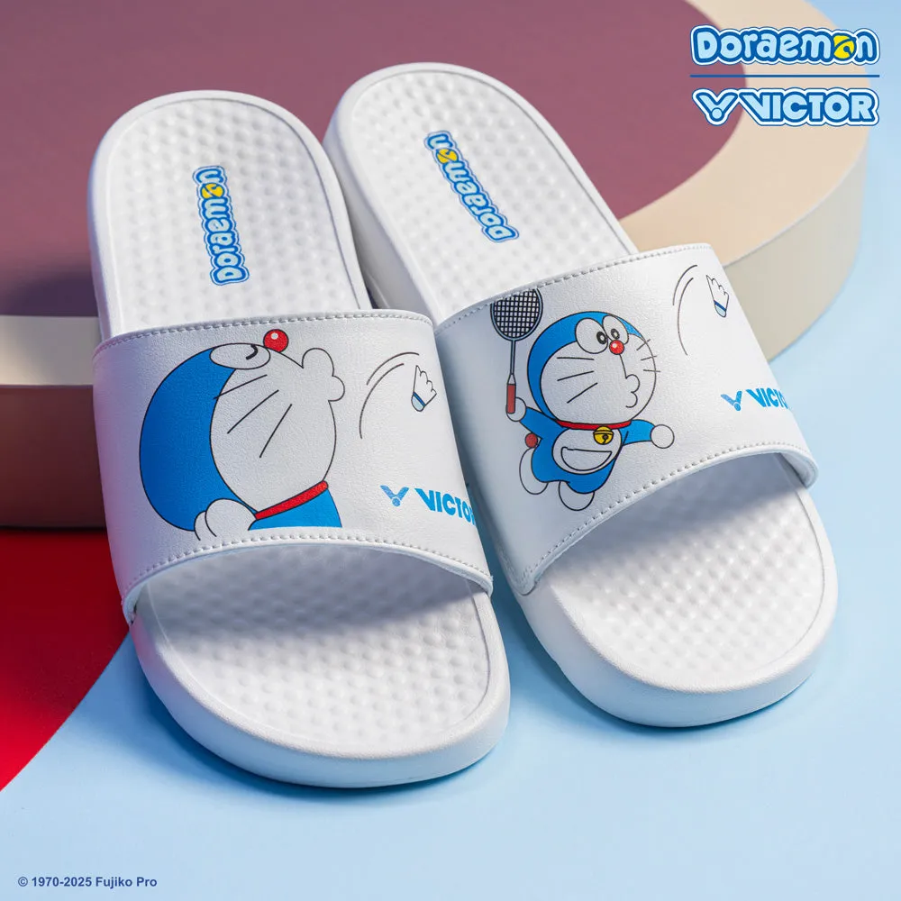 Victor X Doraemon 008DRM-A Slippers [White] Weekend Trail Stretch Entry