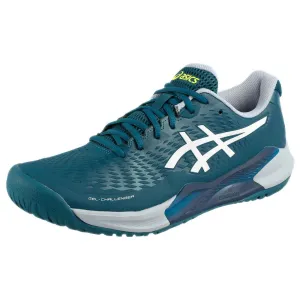 Elastic upper Easy To Clean Asics Men's Gel-Challenger 14 - Mako Blue/White