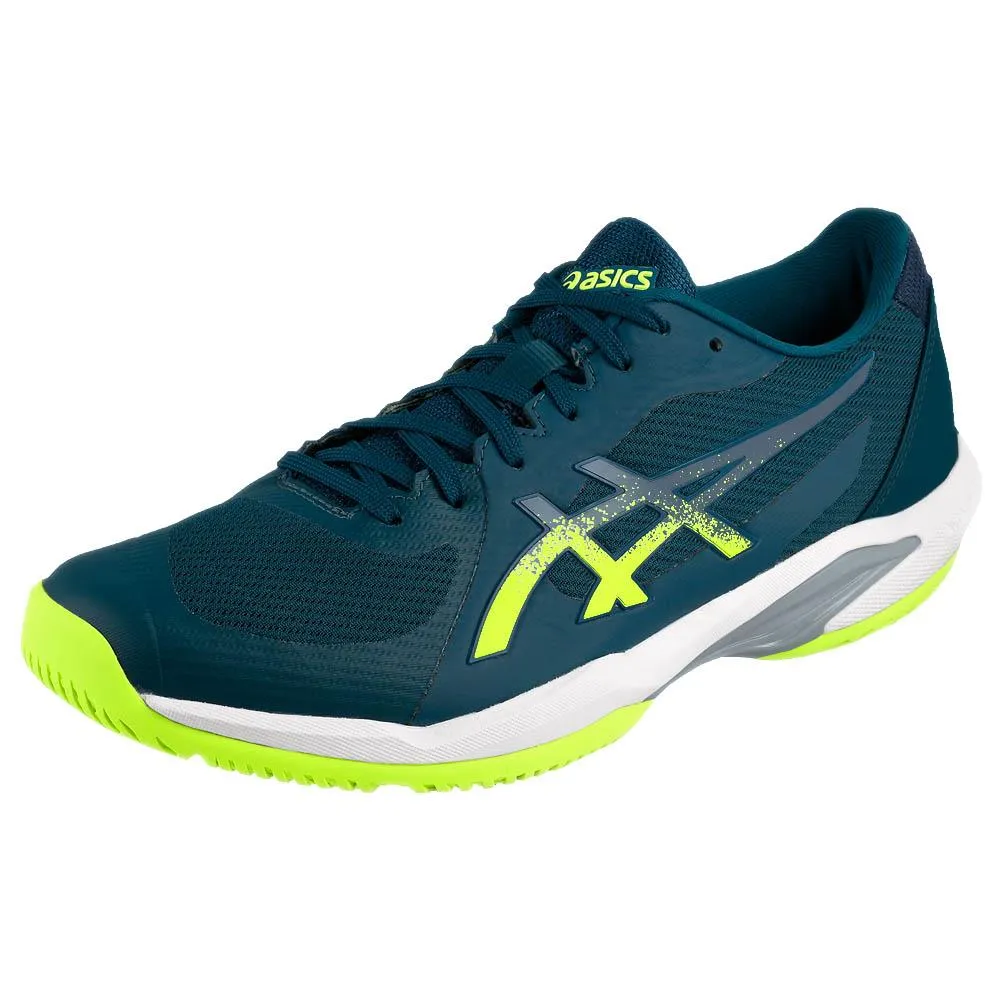 Asics Men's Solution Swift FF 2 - Mako Blue/Safety Yellow Soft Material