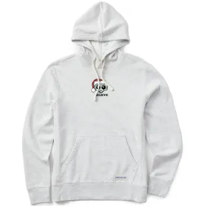 Men's Mini Believe in Aliens Simply True Fleece Hoodie product embroidery artistry